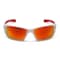 Pyramex Velar, Safety Glasses, Sky Red Mirror Lens, Red/White Frame SWR10455D - alternate 4